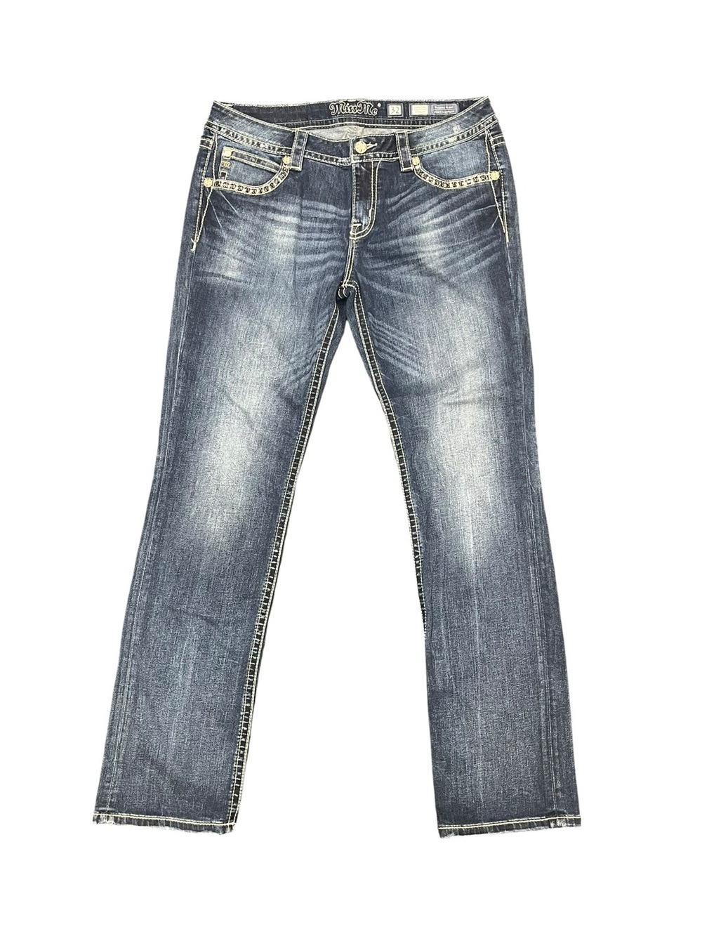Miss Me | Signature Straight Leg Jeans JP7719T 32